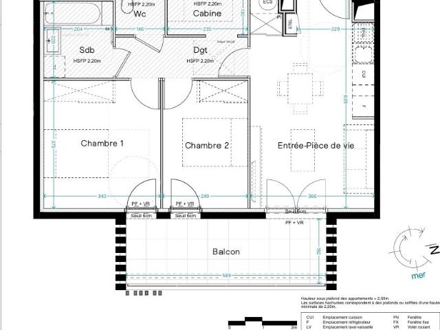 Appartement vente à Perpignan, Le Barcarès