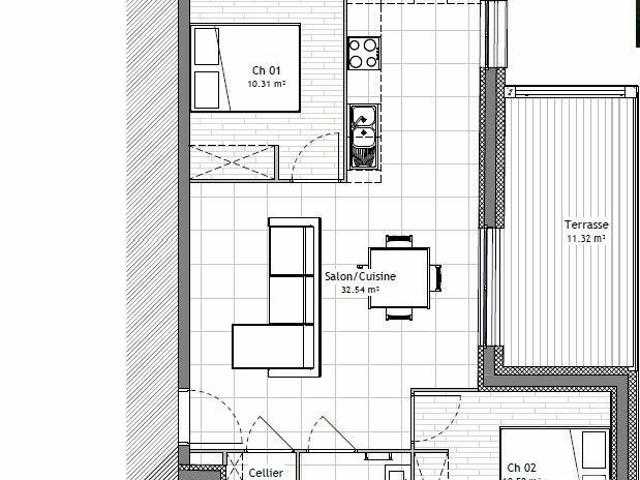Appartement vente à Thonon-les-Bains, Neuvecelle