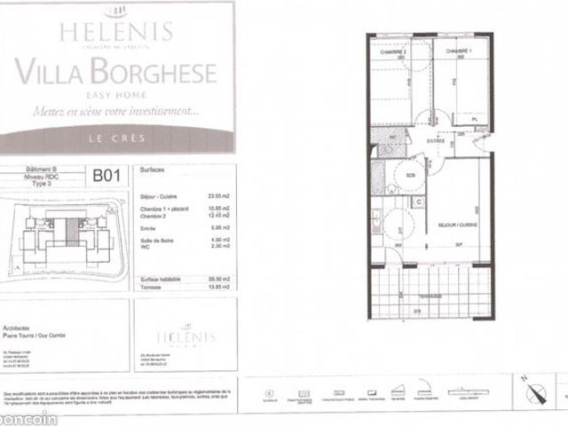 Appartement vente à Montpellier, Le Crès