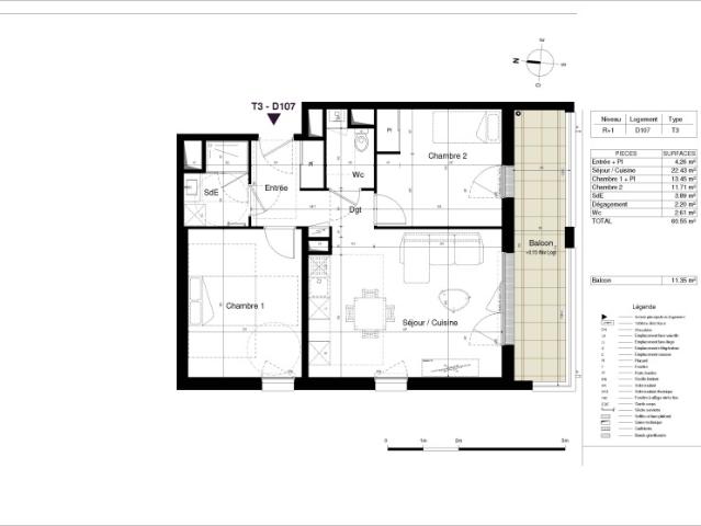 Appartement location à L'Allemagne, Saran