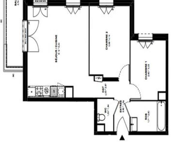Appartement vente à Le Raincy, Dugny