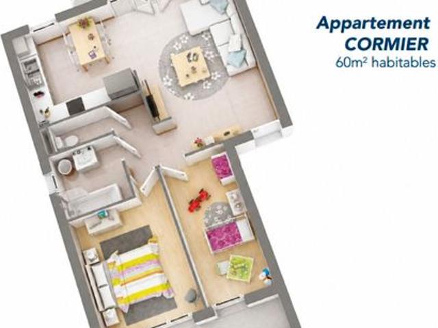 Appartement vente à Le Havre, Gainneville