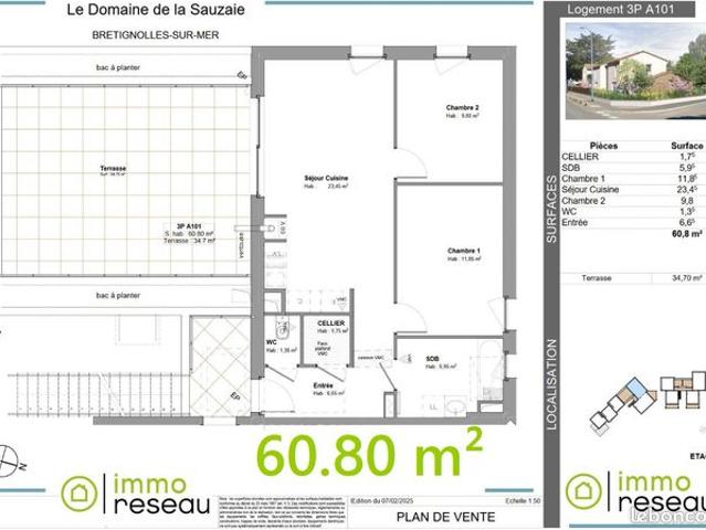 Appartement vente à Les Sables-d'Olonne, Bretignolles-sur-mer