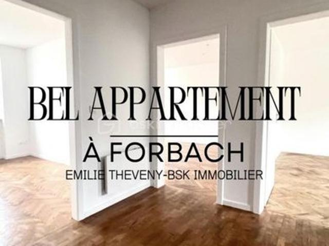 Appartement vente à Forbach-Boulay-Moselle, Forbach