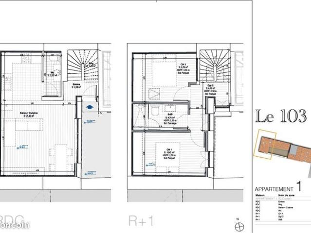 Appartement vente à Rochefort