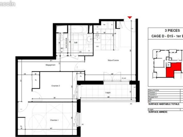 Appartement vente à Thiais, Val-de-Marne