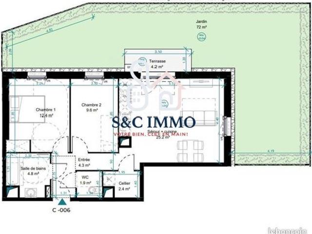 Appartement vente à Palaiseau, Ollainville