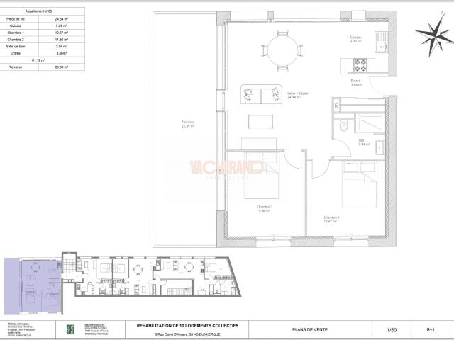 Appartement vente à Dunkerque