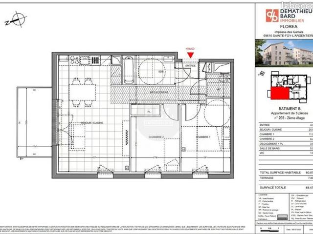 Appartement vente à Lyon, Rhône