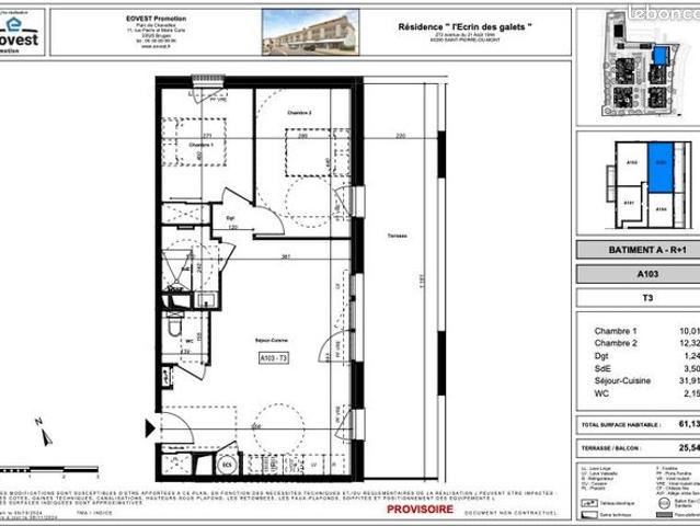 Appartement vente à Bayeux, Saint-pierre-du-mont