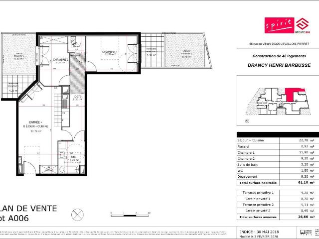 Appartement location à Le Raincy, Drancy