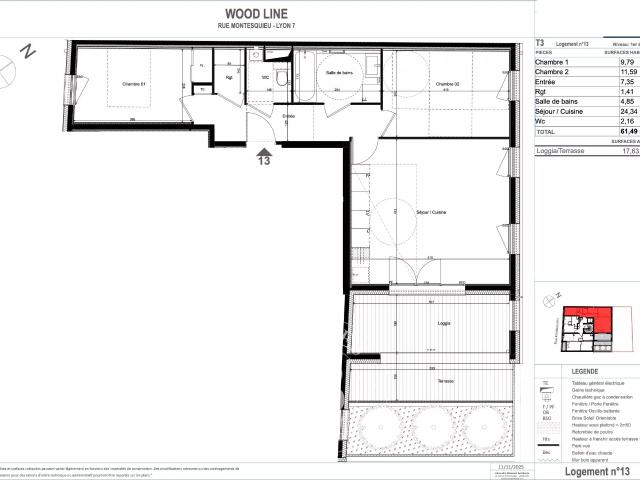 Appartement vente à Lyon, Métropole de Lyon