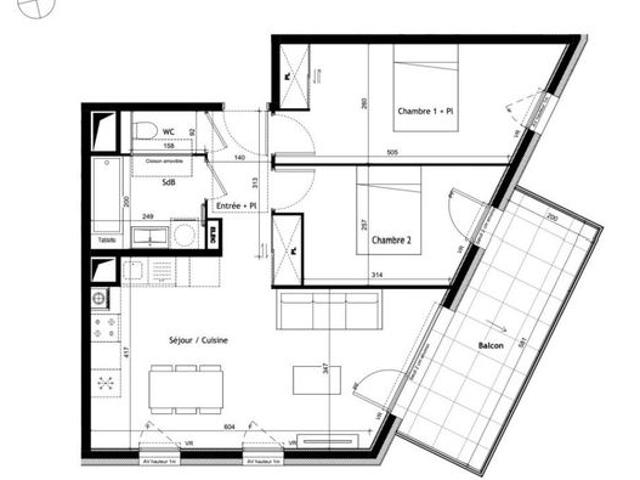 Appartement vente à Thonon-les-Bains, Sciez
