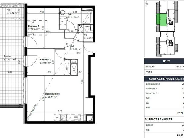 Appartement vente à Colmar-Ribeauvillé, Wintzenheim