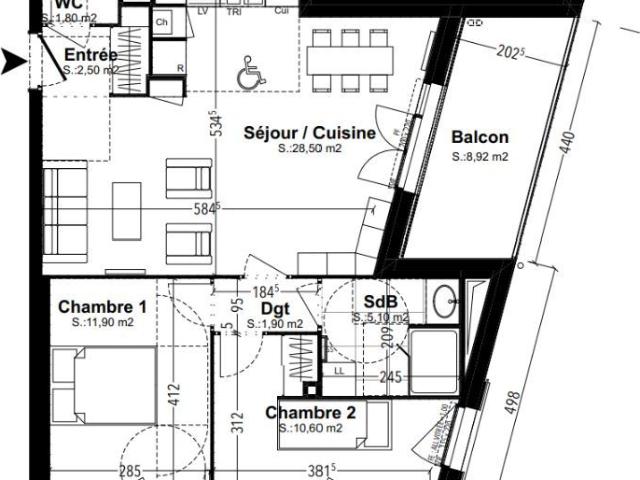 Appartement vente à Compiègne
