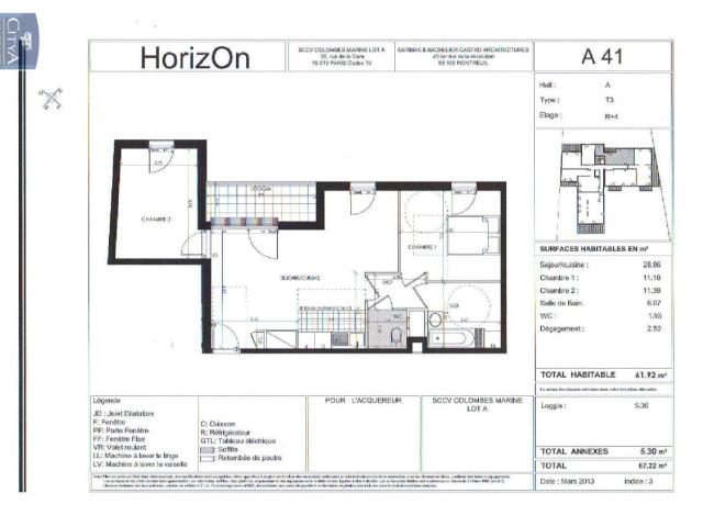 Appartement location à Nanterre, Colombes