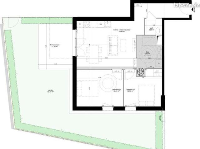 Appartement vente à Bordeaux, Mérignac