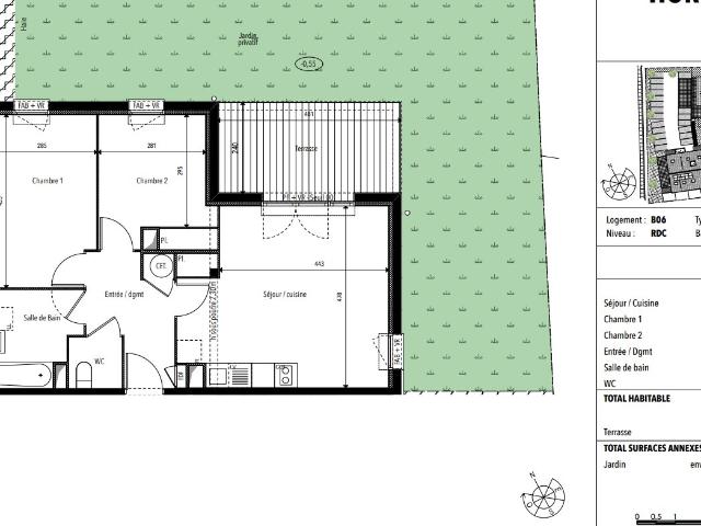 Appartement vente à Muret, Pins-justaret
