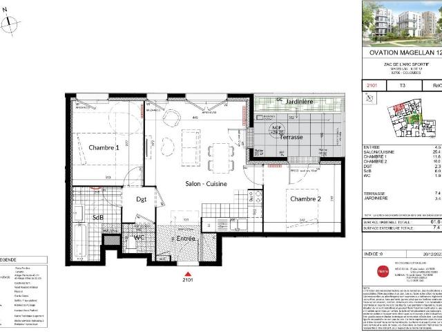 Appartement location à Nanterre, Colombes