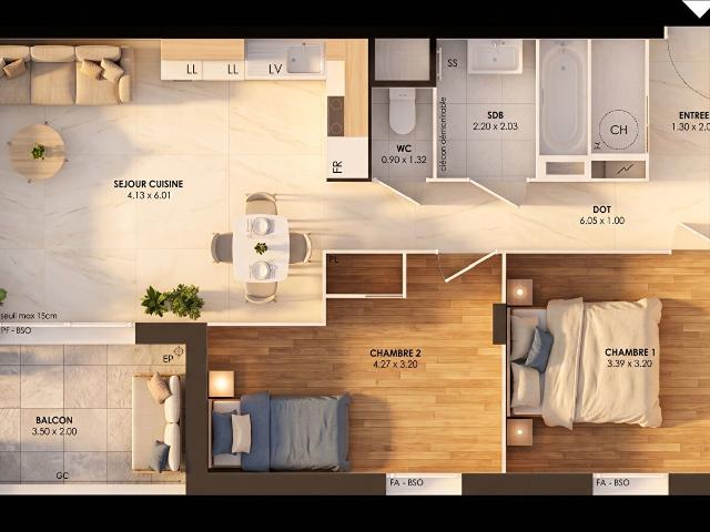 Appartement vente à Lyon, Métropole de Lyon