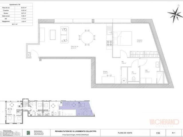 Appartement vente à Dunkerque