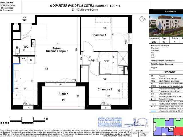 Appartement location à Bordeaux, Villenave-d'ornon