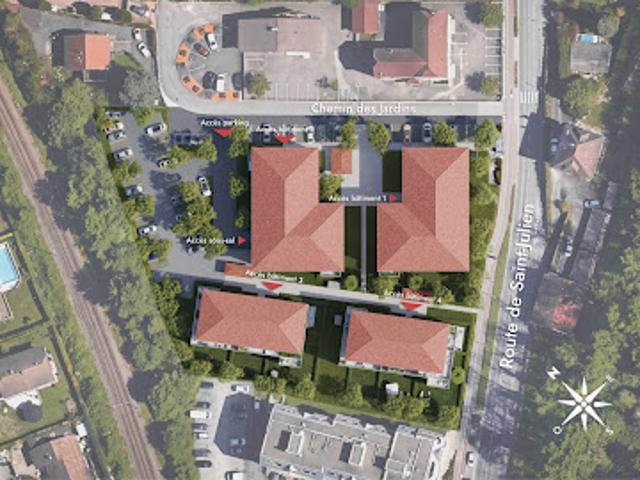 Appartement vente à Les Peupliers, Étrembières