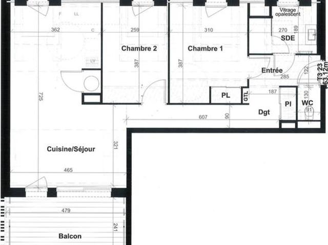 Appartement vente à Daoulas, Finistère