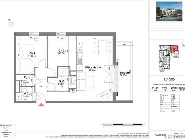 Appartement vente à Le Havre, Fontaine-la-mallet