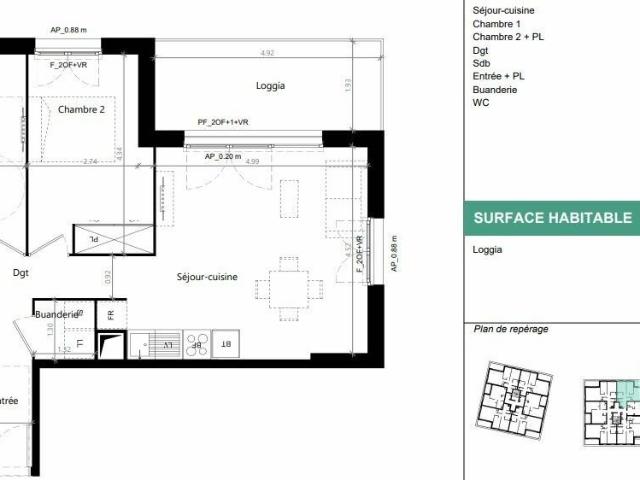 Appartement vente à Bordeaux, Villenave-d'ornon