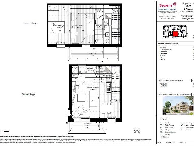 Appartement location à Bobigny, Bagnolet