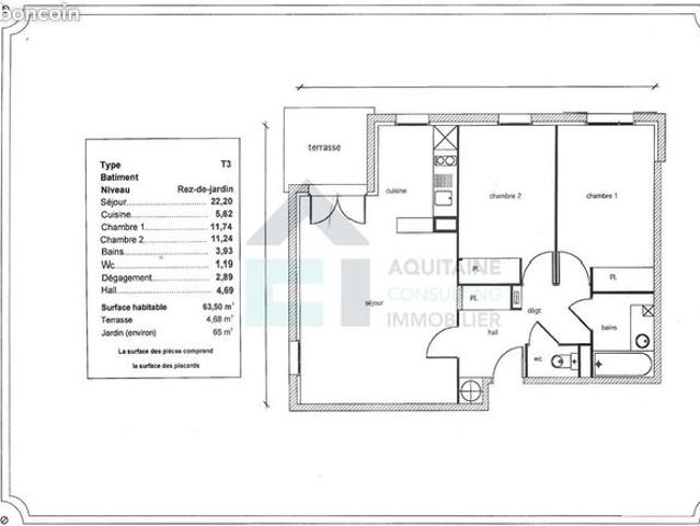 Appartement vente à Montpellier, Poussan