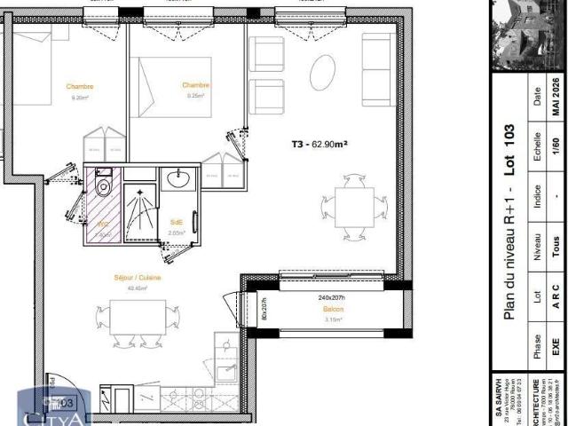 Appartement location à Rouen, Ruan