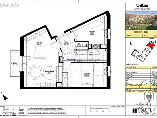 Appartement vente à Dunkerque, Bergues