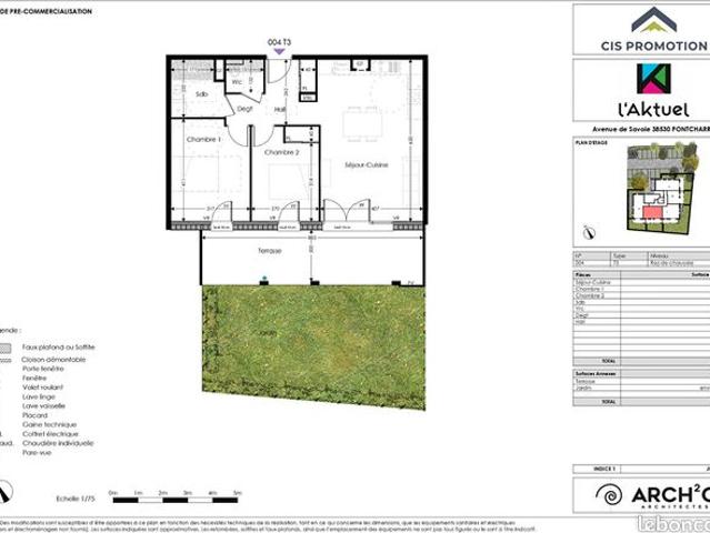 Appartement vente à Grenoble, Pontcharra