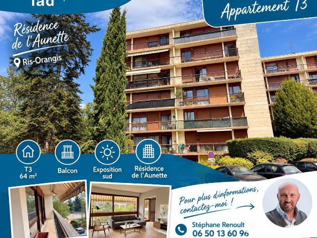 Appartement vente à Résidence de l'Aunette, Ris-Orangis