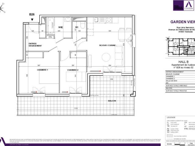 Appartement location à Toulouse