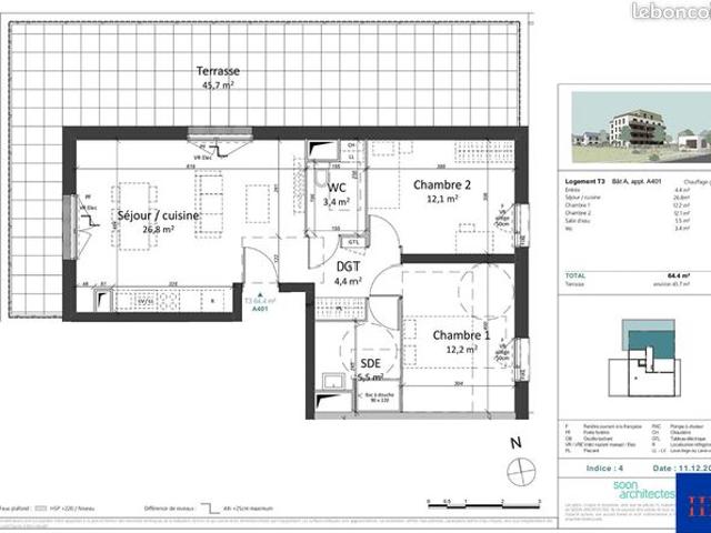 Appartement vente à Caen, Giberville