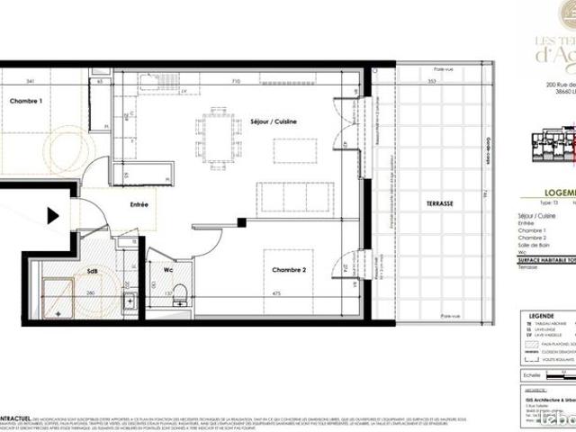 Appartement vente à Grenoble, Le Touvet