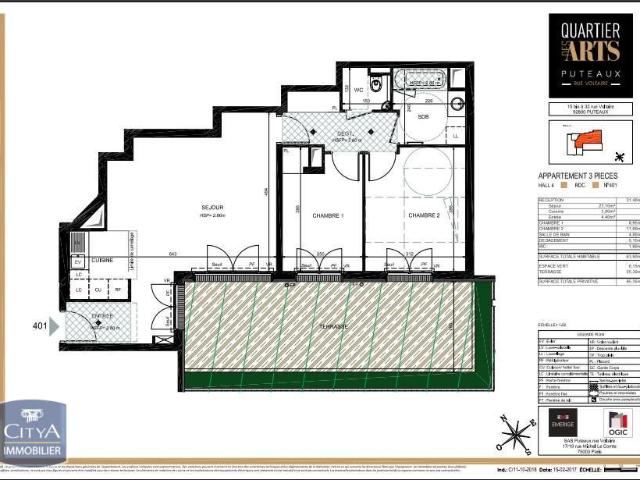 Appartement location à Nanterre, Puteaux