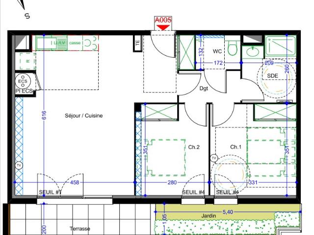 Appartement vente à Montpellier, Vic-la-gardiole