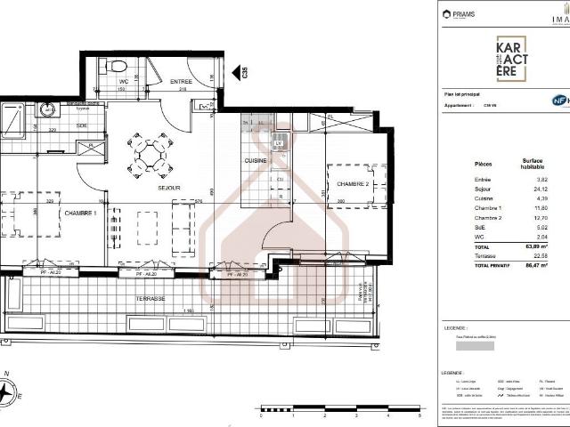 Appartement vente à La Mairie - Salengro, Le Kremlin-Bicêtre