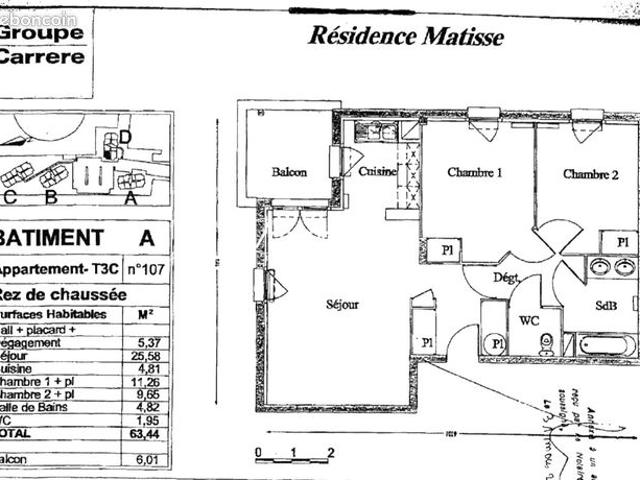 Appartement vente à Béthune, Noeux-les-mines