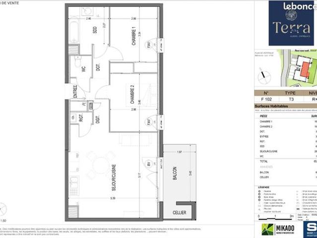 Appartement vente à Chambéry, Auvergne-Rhône-Alpes