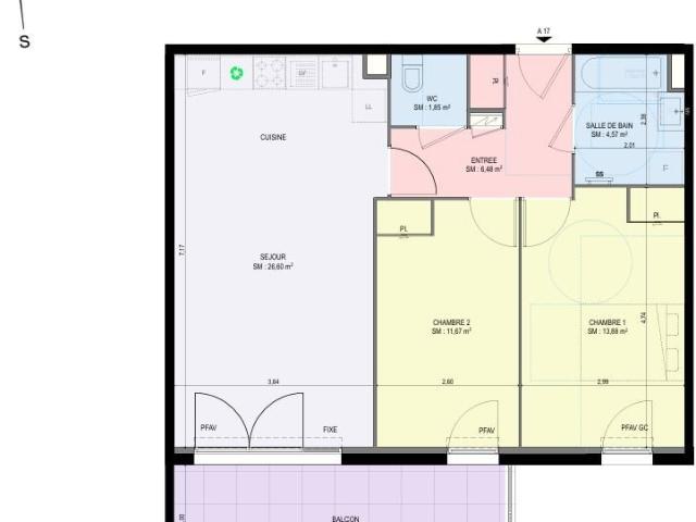 Appartement vente à Arrondissement de Draguignan, Saint-raphaël