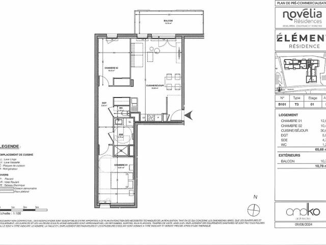 Appartement vente à Gap, Embrun