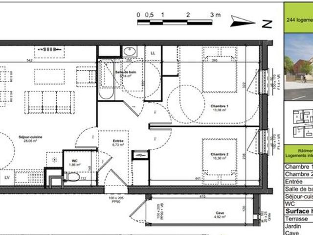 Appartement vente à Marly-la-ville