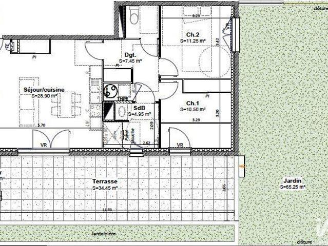 Appartement vente à Grenoble, Goncelin