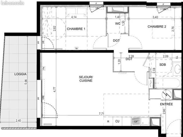 Appartement vente à Garons, Gard