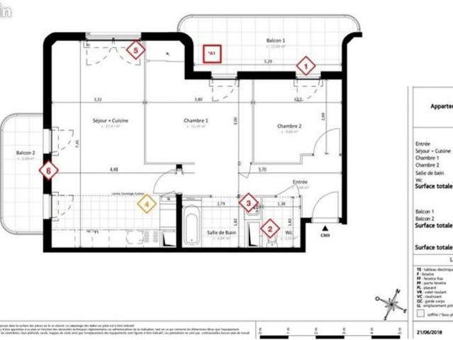 Appartement vente à Dieppe, Massy